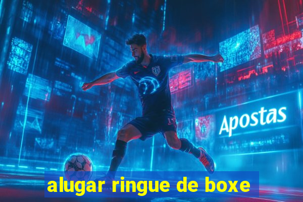 alugar ringue de boxe